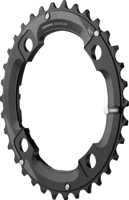 SRAM 34 Tooth 104mm BCD Outer Chainring With Medium Overshift Pin Use 22T-Goodwynn's