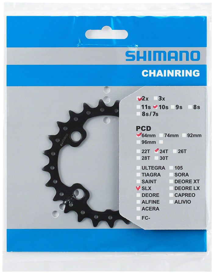 Shimano FC-M675 Chainring - 24t-Goodwynn&#39;sGoodwynn&#39;s