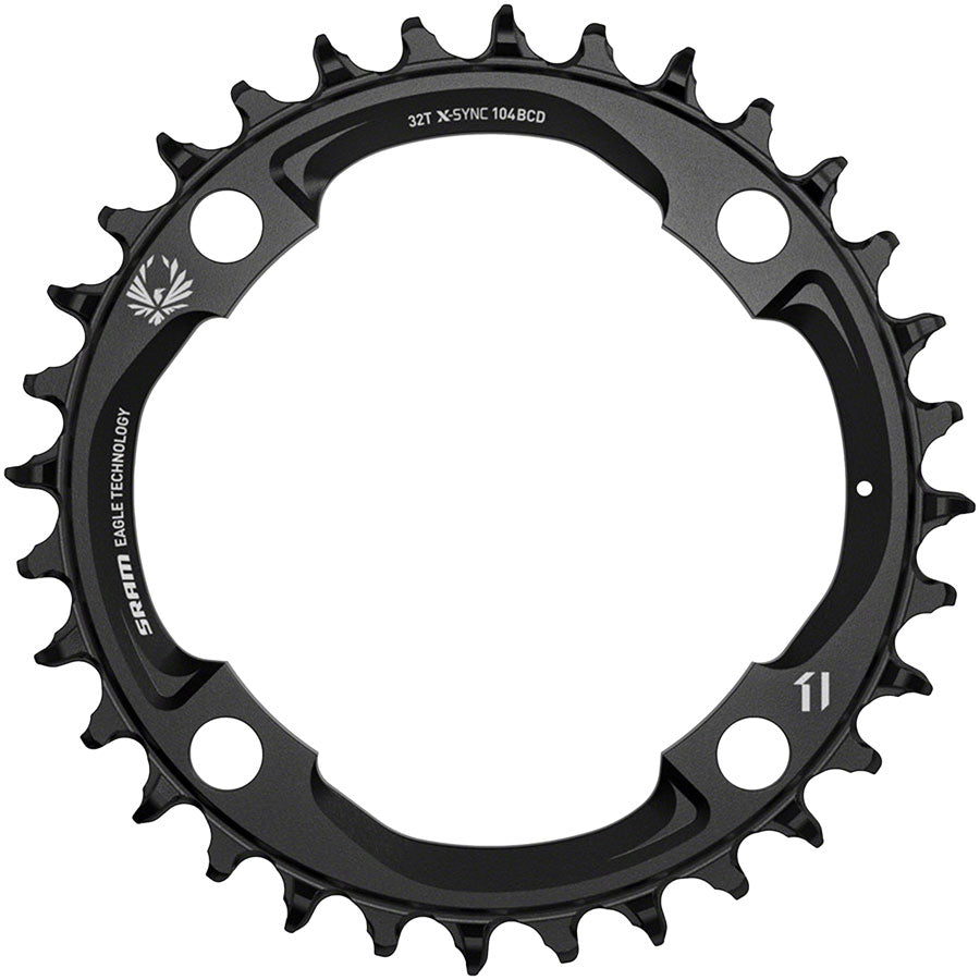 SRAM X-Sync 2 Eagle Chainring - 32t 104mm BCD 12-Speed Aluminum BLK Mahle-Goodwynn&#39;sGoodwynn&#39;s