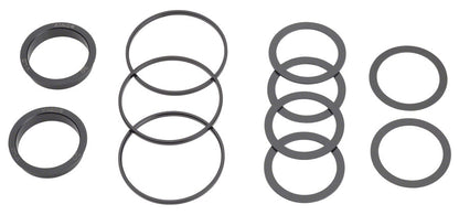 Chris King ThreadFit T47 30x Bottom Bracket Fit Kit 5 - T47 For 30mm Spindles Matte Jet