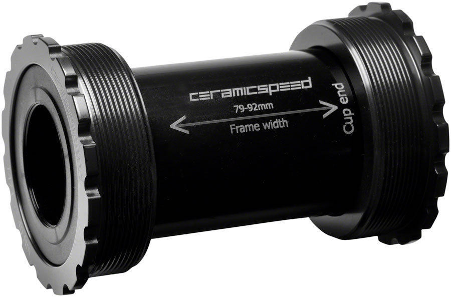 CeramicSpeed T47/86 Bottom Bracket - SRAM DUB Road Black