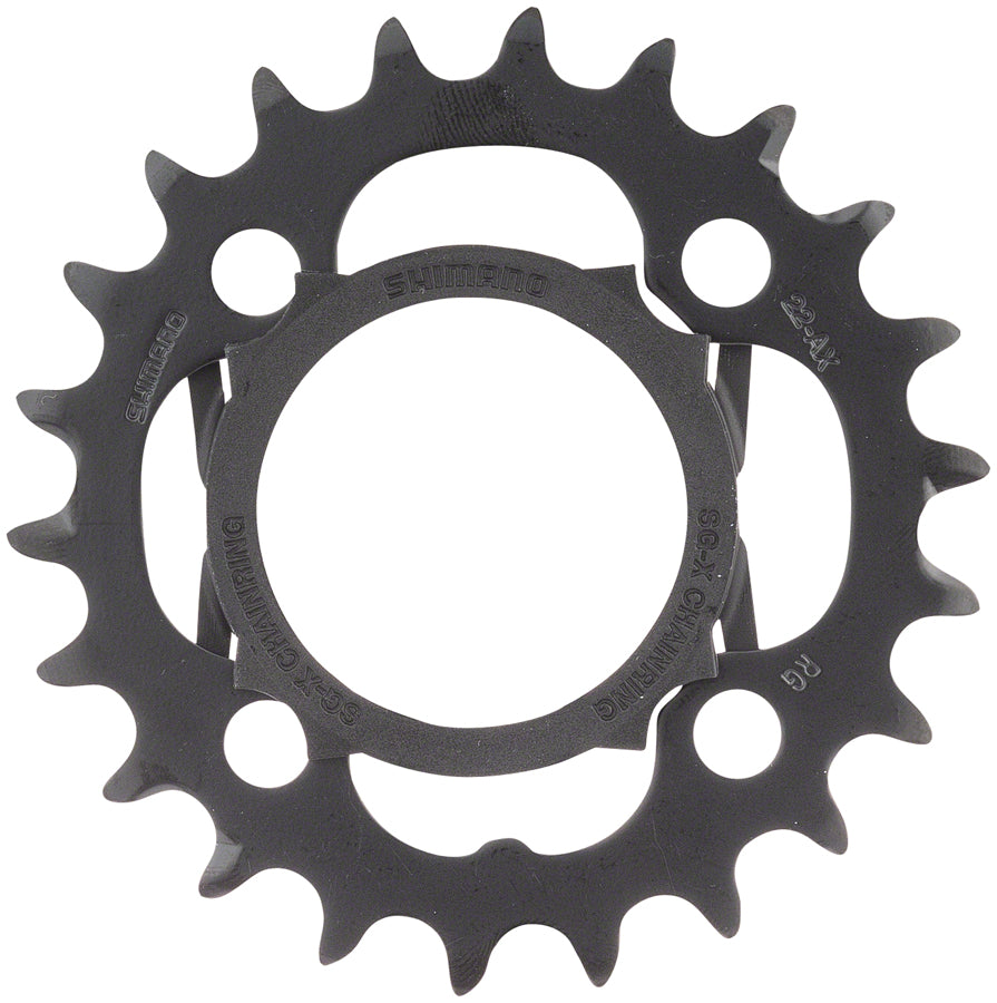 Shimano Alivio M4000 Chainring - 22t 64 BCD 4-Bolt 9-Speed Black-Goodwynn&#39;sGoodwynn&#39;s