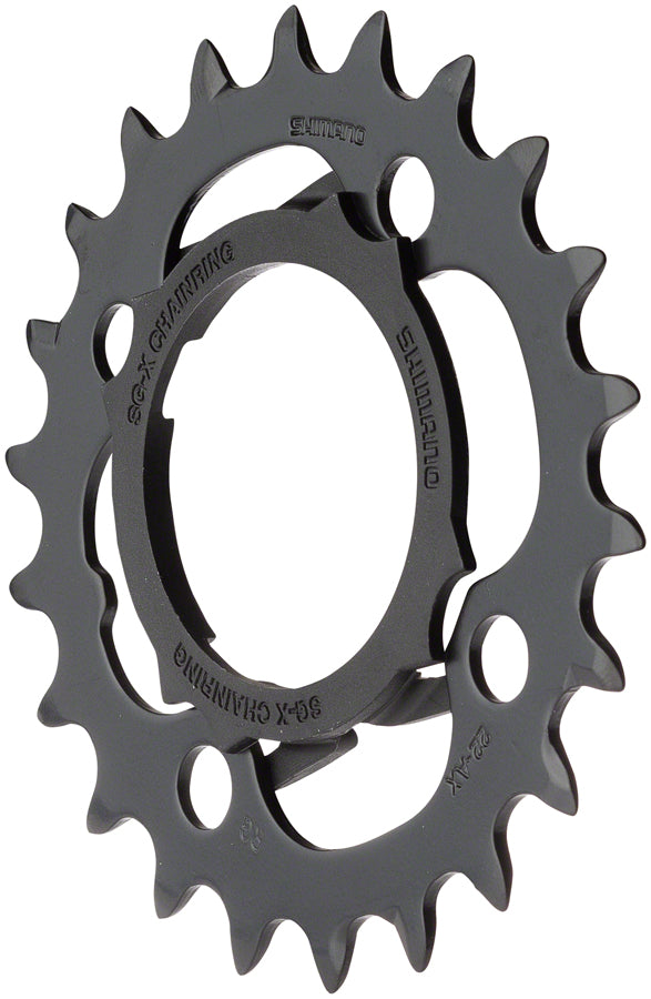 Shimano Alivio M4000 Chainring - 22t 64 BCD 4-Bolt 9-Speed Black-Goodwynn&#39;sGoodwynn&#39;s