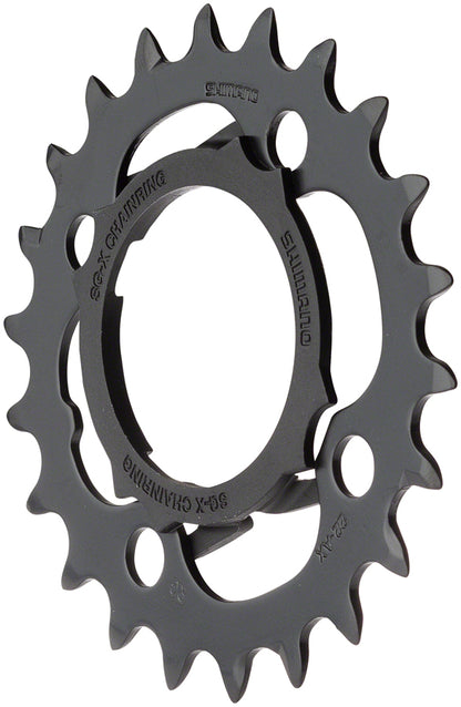 Shimano Alivio M4000 Chainring - 22t 64 BCD 4-Bolt 9-Speed Black