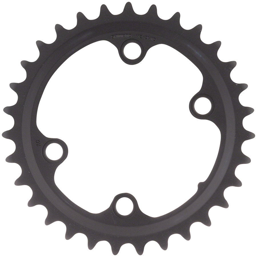 Shimano GRX RX810 Chainring - 31t 80 BCD 4-Bolt 11-Speed Black-Goodwynn&#39;sGoodwynn&#39;s