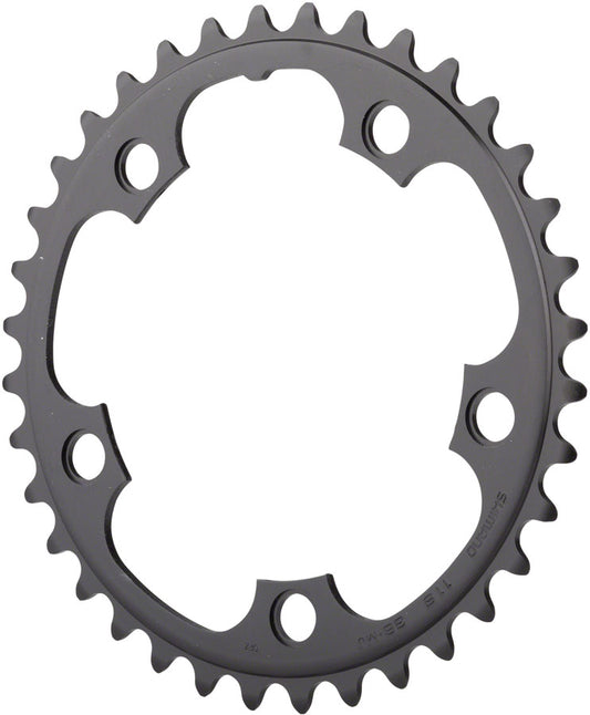 Shimano RS500 Chainring - 36t 110 BCD 5-Bolt 11-Speed Black-Goodwynn's