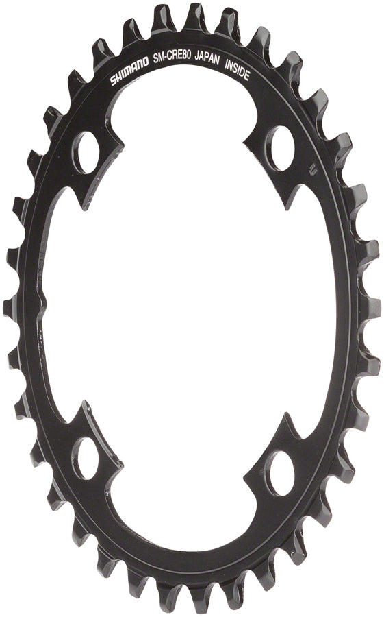 Shimano STEPS SM-CRE80 eBike Chainring - 34t 10/11-Speed For FC-E8000 Crank