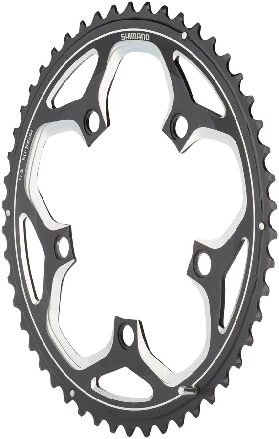 Shimano RS500 Chainring - 52t 110 BCD 5-Bolt 11-Speed Black-Goodwynn&#39;sGoodwynn&#39;s