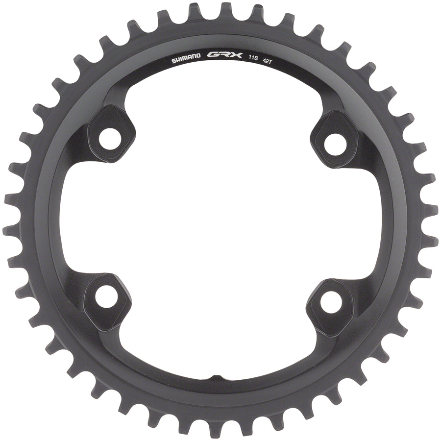 Shimano GRX RX810 Chainring - 42t 110 BCD 4-Bolt 11-Speed Black-Goodwynn&#39;sGoodwynn&#39;s