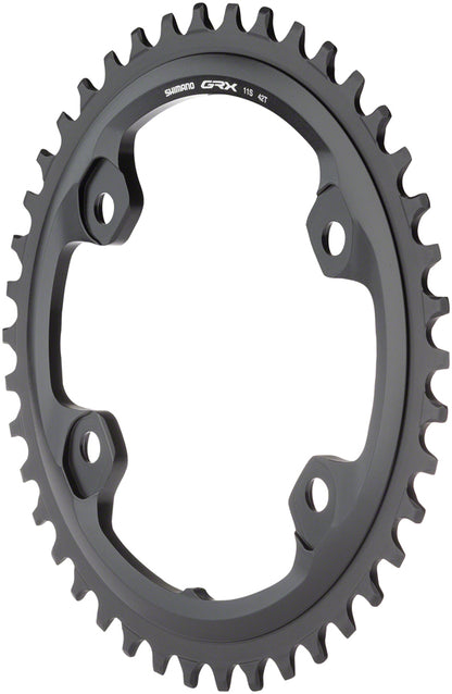 Shimano GRX RX810 Chainring - 42t 110 BCD 4-Bolt 11-Speed Black