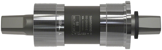 Shimano BB-UN300-E Bottom Bracket - English 68 x 122.5mm Spindle Square Taper JIS For E-Type Front Derailleur-Goodwynn's