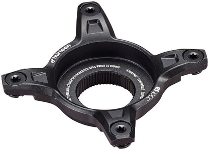 e*thirteen e*spec 104BCD Aluminum Direct Mount Spider - 104BCD 55mm CL Incl. Bolts Shimano EP8 BLK