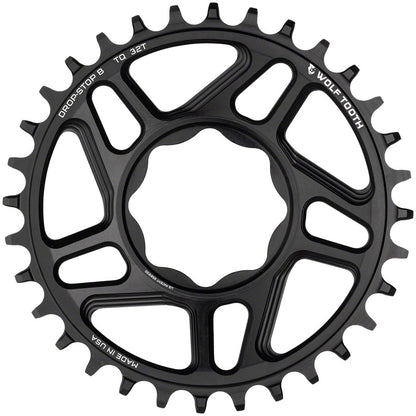 Wolf Tooth Trek TQ Direct Mount Chainring - Drop-Stop B 32T Black