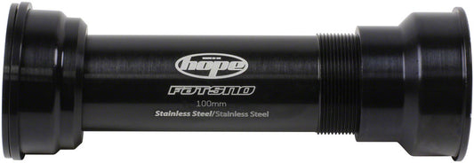 Hope PressFit 41 Bottom Bracket - 121mm Fat Bike For 24mm Spindle Stainless BLK-Goodwynn's