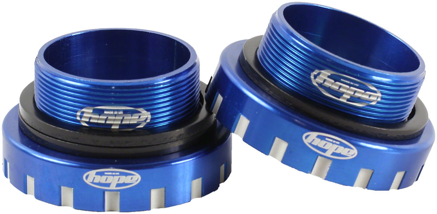 Hope BSA30 Threaded Bottom Bracket - 68/73/83/100/120mm For 30mm Spindle Stainless Blue-Goodwynn&#39;sGoodwynn&#39;s