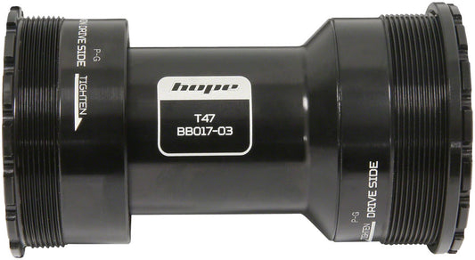 Hope T47 Bottom Bracket Bottom Bracket - 86/92mm For 30mm Spindle Stainless BLK-Goodwynn's