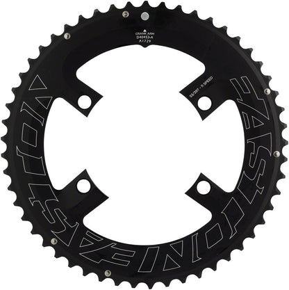 Easton Asymmetric Chainring: 4-Bolt 11-Speed 53t Black