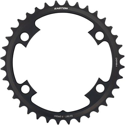 Easton Asymmetric Chainring: 4-Bolt 11-Speed 36t Black