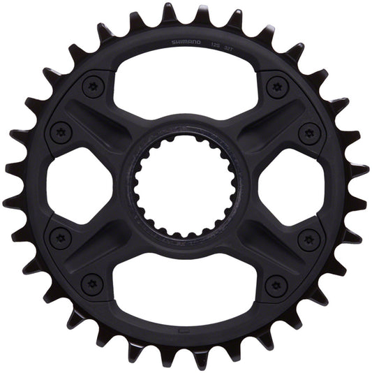 Shimano Deore FC-M6100-1 Direct Mount Chainring - 32t 12-Speed Black-Goodwynn's