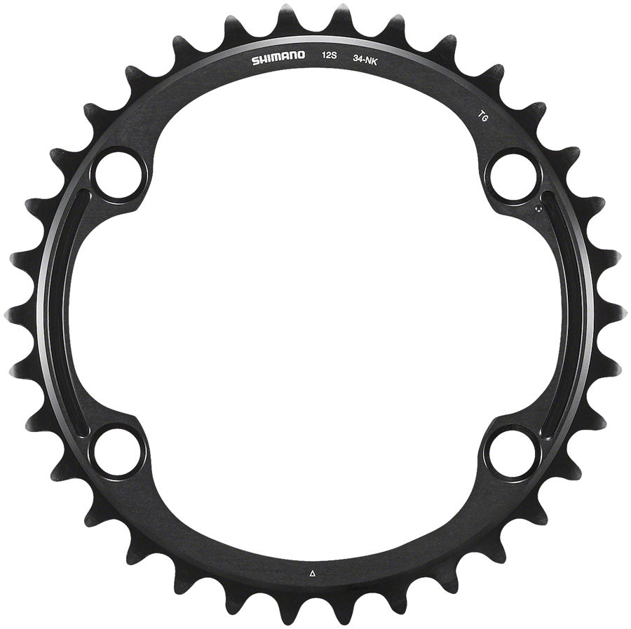 Shimano Dura-Ace FC-R9200 12-Speed Chainring - 34t Asymmetric 110 BCD BLK NK-Goodwynn&#39;sGoodwynn&#39;s