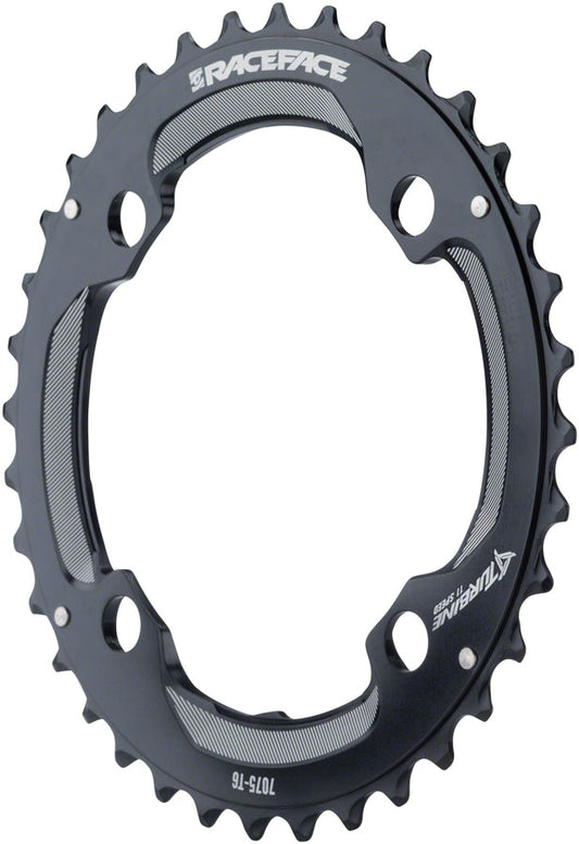 RaceFace Turbine 11-Speed Chainring: 104mm BCD 34t Black-Goodwynn's