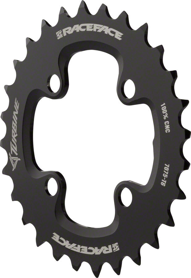 RaceFace Turbine 11-Speed Chainring: 64mm BCD 24t Black-Goodwynn&#39;sGoodwynn&#39;s