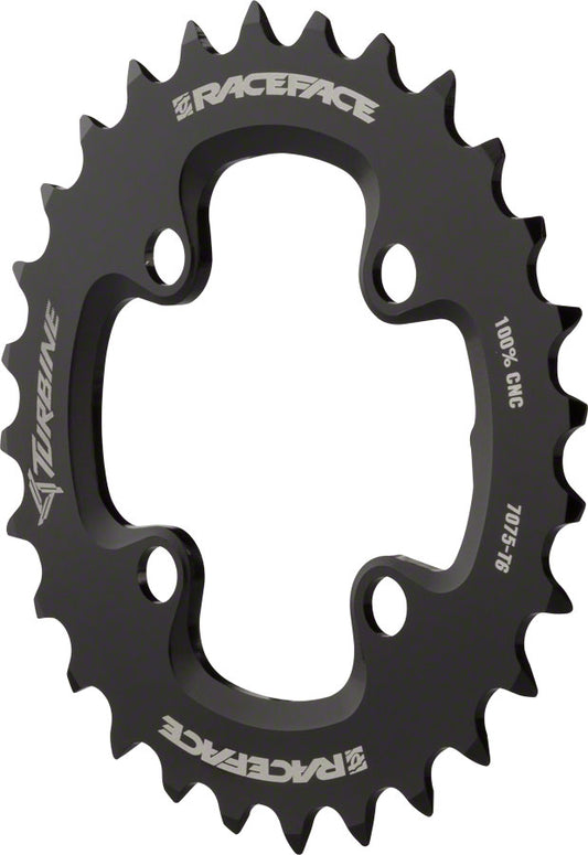 RaceFace Turbine 11-Speed Chainring: 64mm BCD 24t Black-Goodwynn's