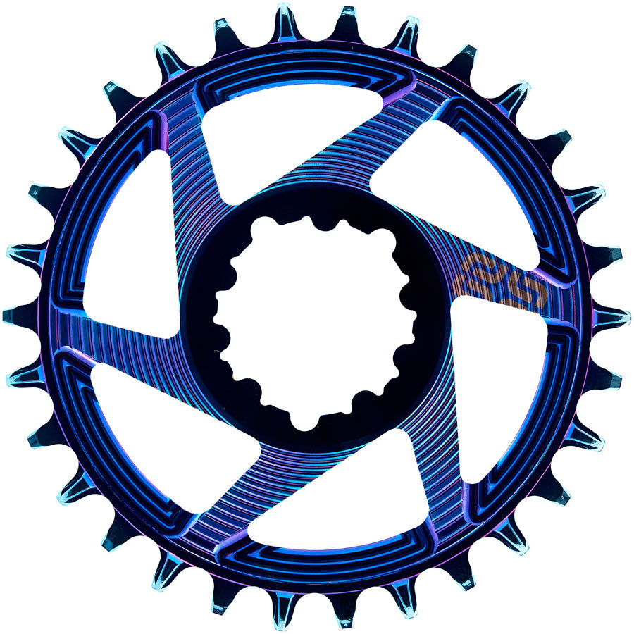 e*thirteen Helix R Guidering - 30t 11/12-Speed 3mm Offset SRAM 3-Bolt DM Intergalactic