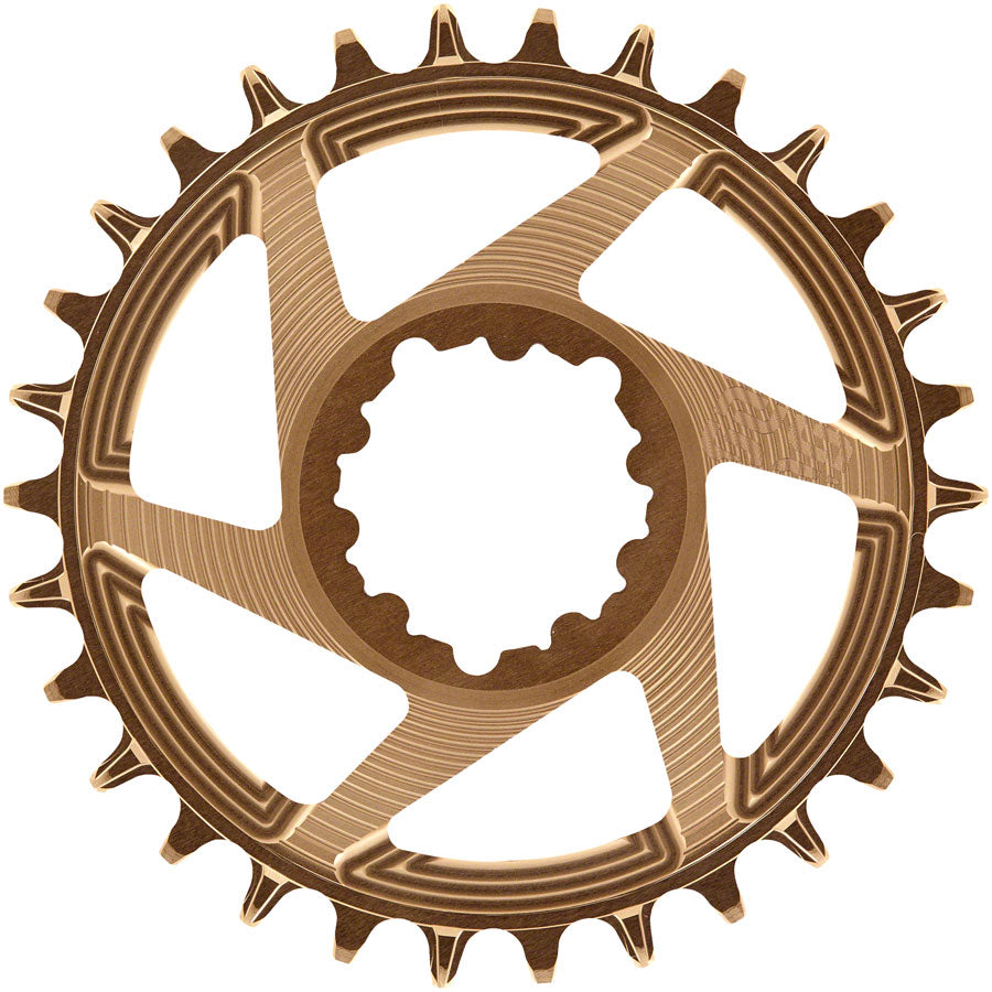 e*thirteen Helix R Guidering - 30t 11/12-Speed 3mm Offset SRAM 3-Bolt DM Bronze