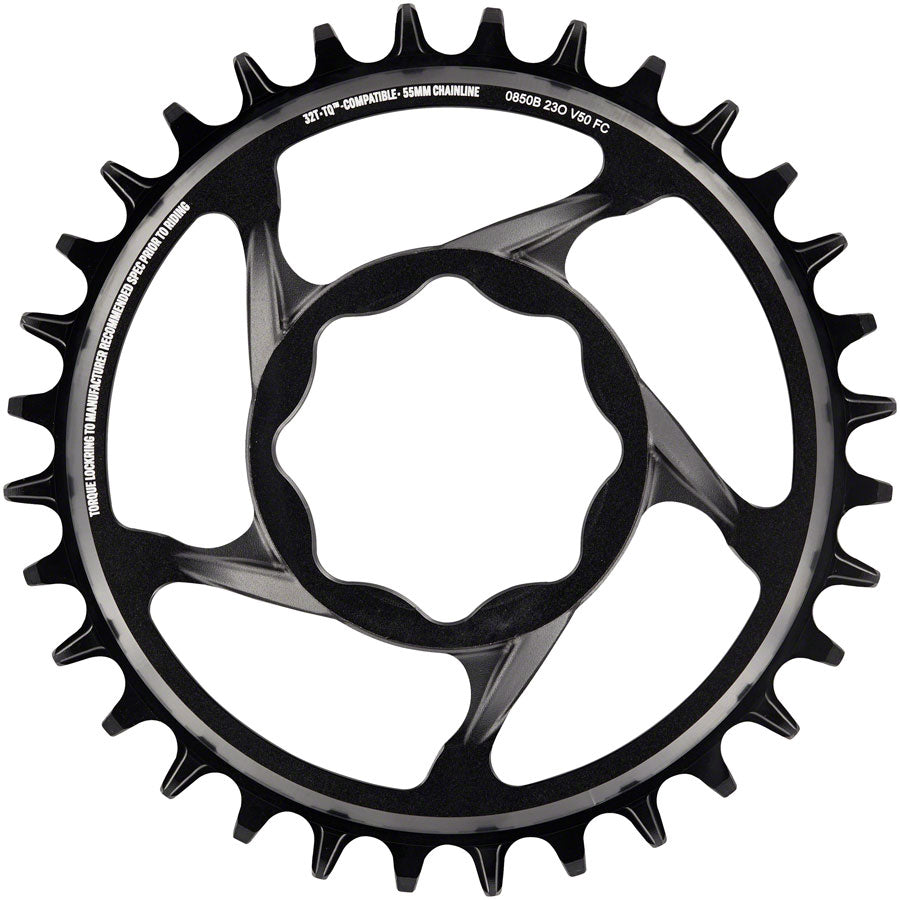 e*thirteen e*spec Direct Mount Chainring - 32t 11/12 Speed For TQ CL55 Black-Goodwynn&#39;sGoodwynn&#39;s