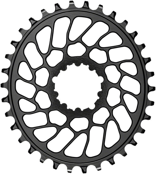 absoluteBLACK Oval Narrow-Wide Direct Mount Chainring - 34t SRAM 3-Bolt Direct Mount 0mm Offset BLK-Goodwynn's