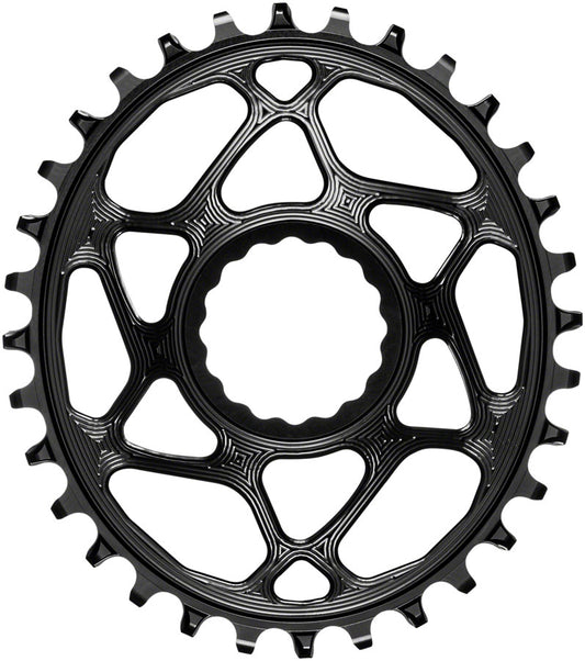 Absolute Black Oval Cinch DM Boost Chainring 32T - Black-Goodwynn's