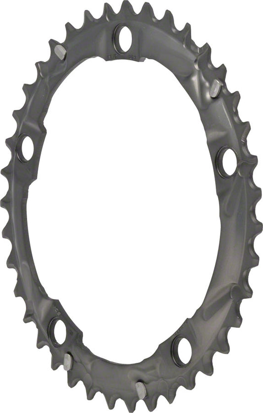 Shimano 105 5703-S 39t 130mm 10-Speed Triple Middle Chainring Silver-Goodwynn's