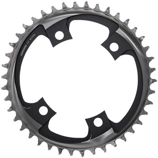 SRAM 40 Tooth 107mm BCD x 4-Bolt 1x12-Speed X-Sync Chainring Polar Gray-Goodwynn's