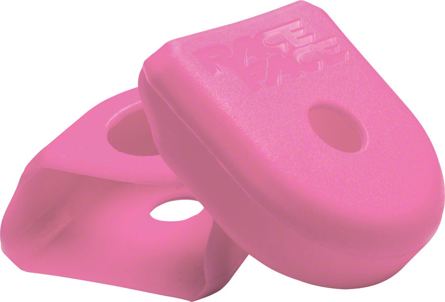 RaceFace Crank Boots: For Carbon Cranks 2-Pack Pink