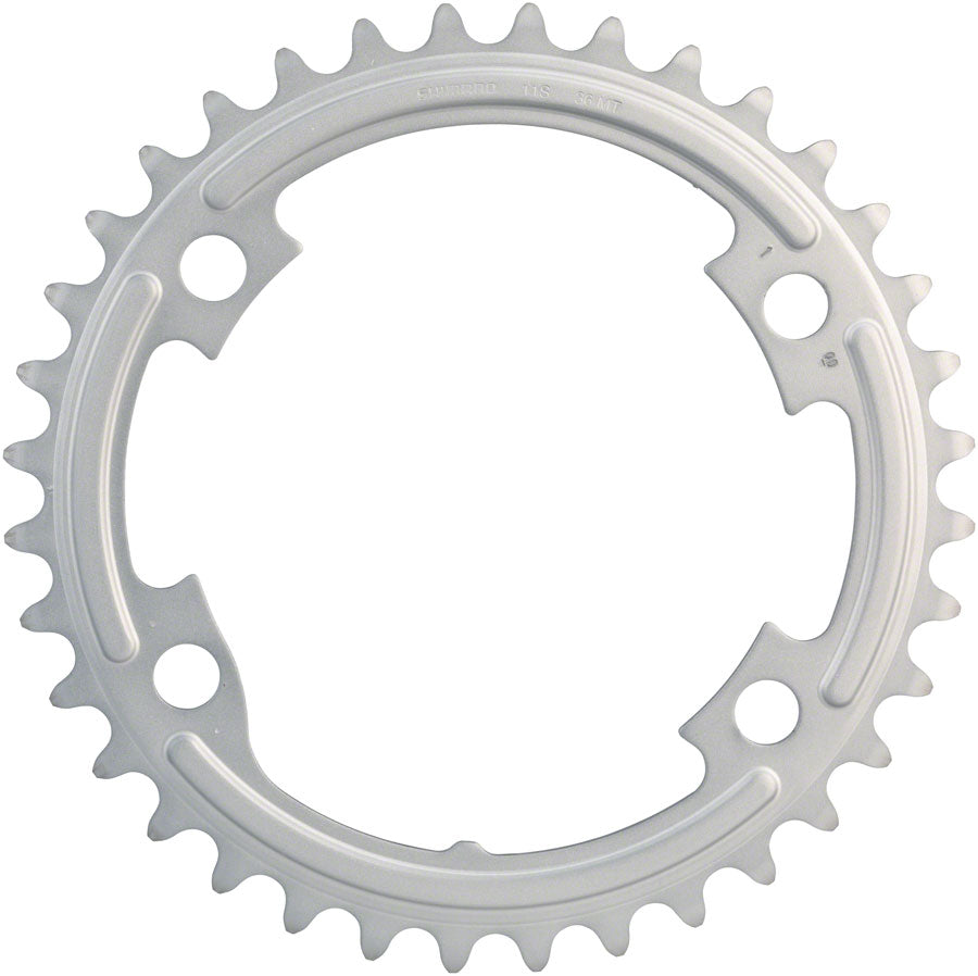 Shimano 105 FC-R7000 36t 4x110 bcd Asymmetric Chainring Silver-Goodwynn&#39;sGoodwynn&#39;s