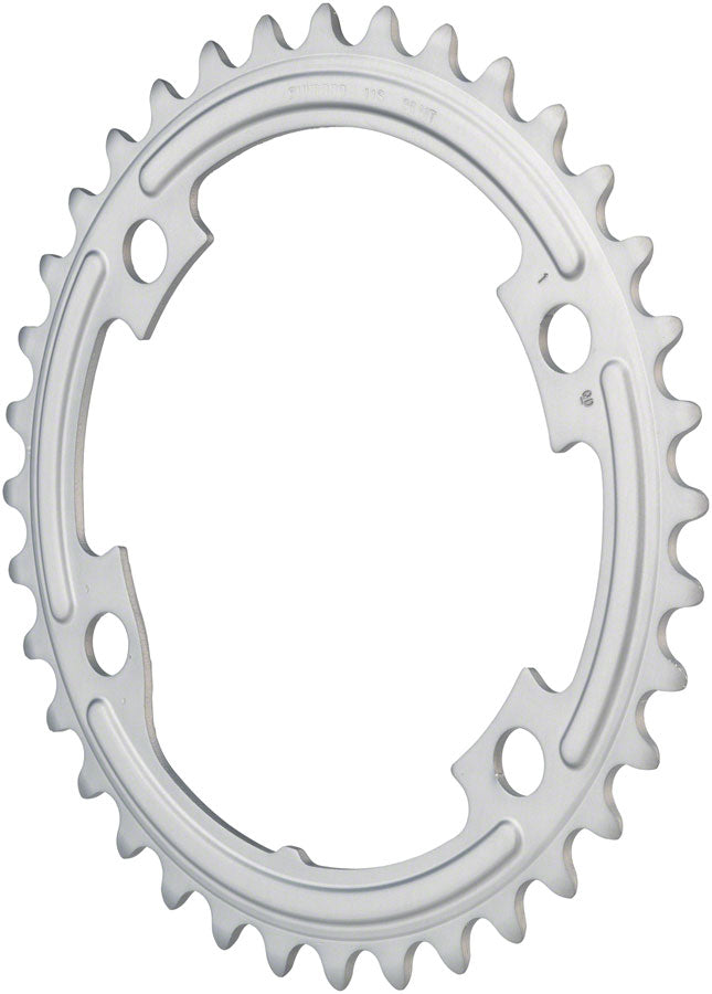 Shimano 105 FC-R7000 36t 4x110 bcd Asymmetric Chainring Silver-Goodwynn&#39;sGoodwynn&#39;s