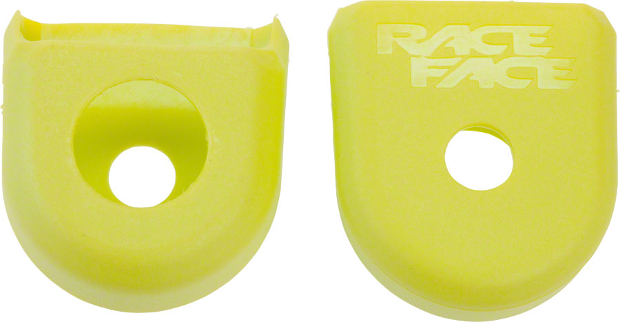 RaceFace Crank Boots: For Carbon Cranks 2-Pack Yellow-Goodwynn&#39;sGoodwynn&#39;s