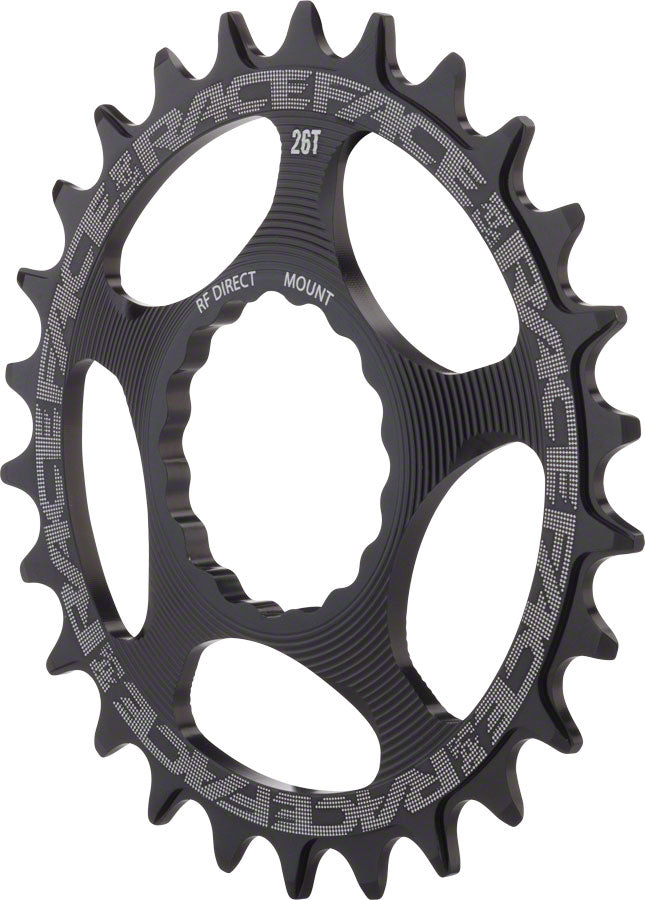 RaceFace Narrow Wide Chainring: Direct Mount CINCH 38t Black-Goodwynn&#39;sGoodwynn&#39;s