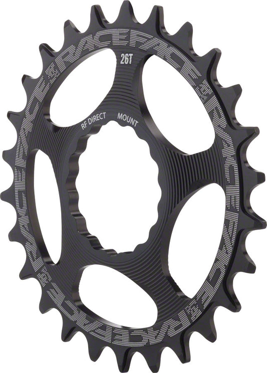 RaceFace Narrow Wide Chainring: Direct Mount CINCH 38t Black-Goodwynn's