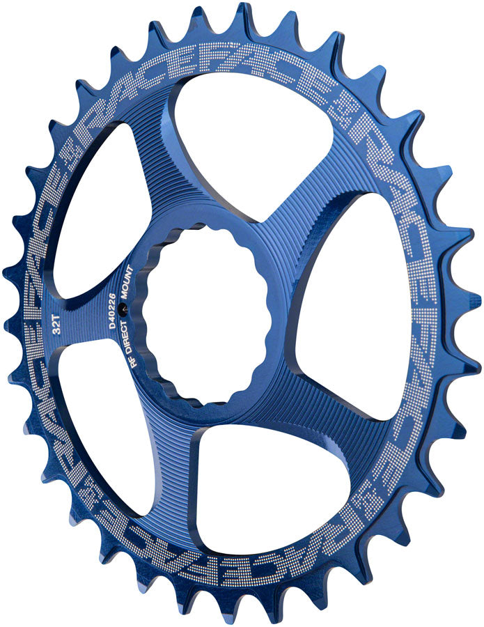 RaceFace Narrow Wide Chainring: Direct Mount CINCH 26t Blue