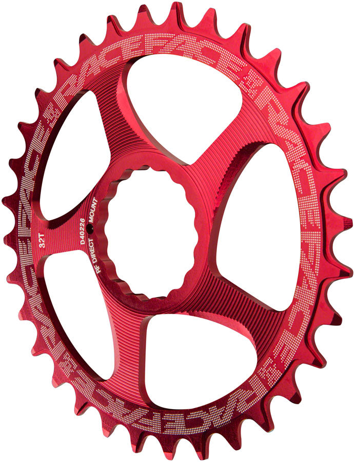 RaceFace Narrow Wide Chainring: Direct Mount CINCH 26t Red