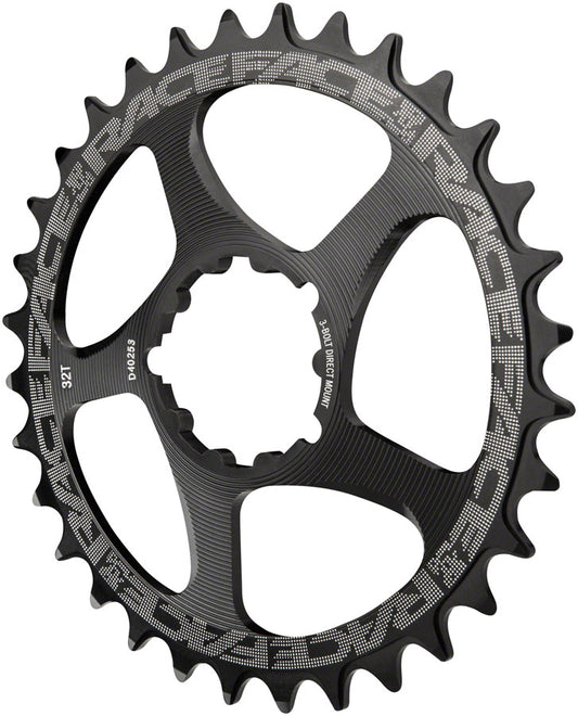 RaceFace Narrow Wide Chainring: Direct Mount 3-Bolt Compatible 26t Black-Goodwynn's