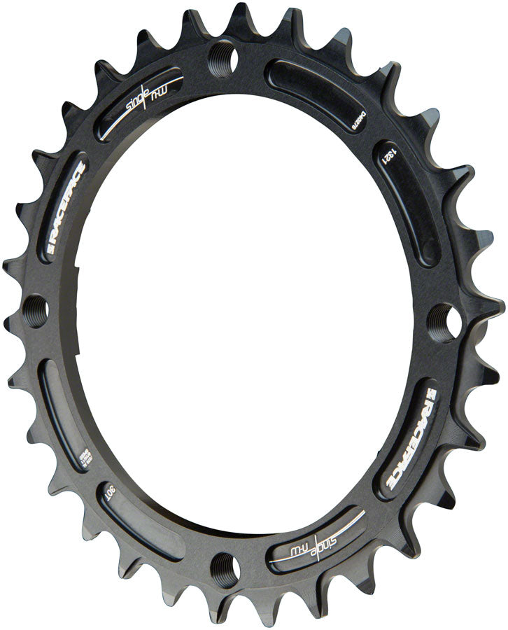 RaceFace Narrow Wide Chainring: 104mm BCD 30t Black-Goodwynn&#39;sGoodwynn&#39;s