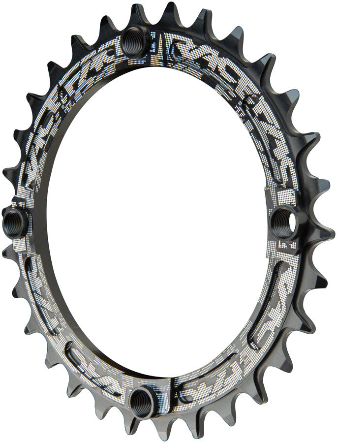 RaceFace Narrow Wide Chainring: 104mm BCD 30t Black-Goodwynn&#39;sGoodwynn&#39;s