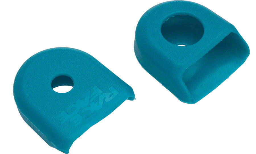 RaceFace Crank Boots: For Carbon Cranks 2-Pack Turquoise-Goodwynn&#39;sGoodwynn&#39;s