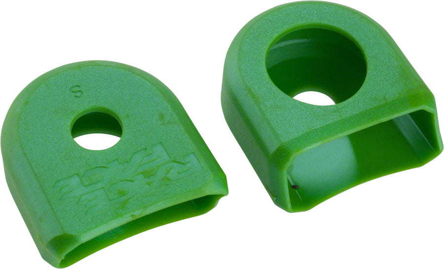 RaceFace Crank Boots: For Alloy Cranks 2-Pack Green-Goodwynn&#39;sGoodwynn&#39;s