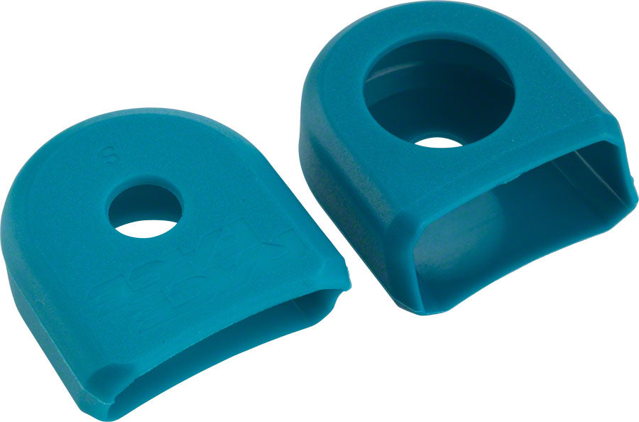 RaceFace Crank Boots: For Alloy Cranks 2-Pack Turquoise-Goodwynn&#39;sGoodwynn&#39;s