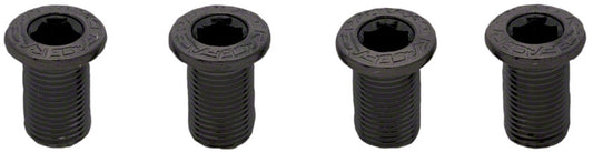 RaceFace Chainring Bolt Pack Set of 4 12.5mm Bolts Black-Goodwynn's