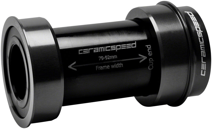 CeramicSpeed BBright Road Bottom Bracket - DUB Road Spindle Black